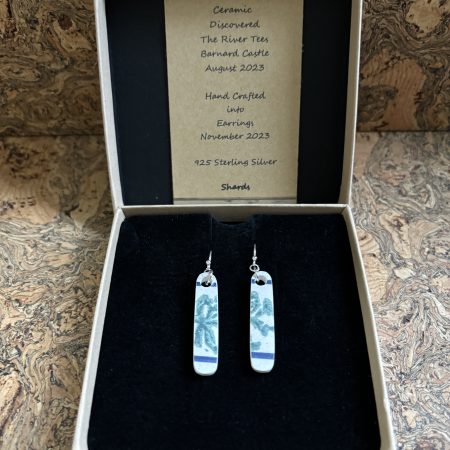 Handmade Drop Earrings, Ceramic, One of a Kind, Unique, Eco Friendly Gifts.