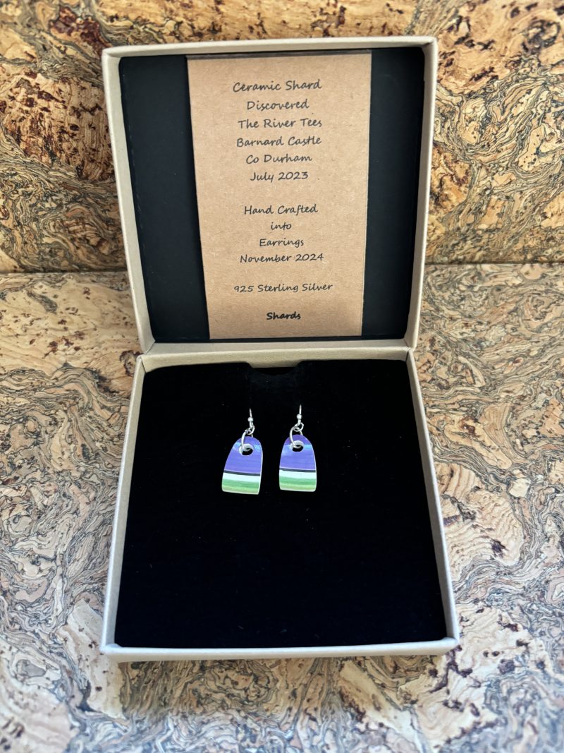 Handmade Drop Earrings, One of a Kind, Unique, Eco Friendly Gifts.