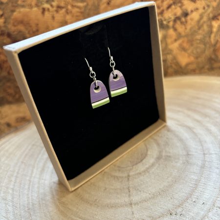 Handmade Drop Earrings, One of a Kind, Unique, Eco Friendly Gifts.
