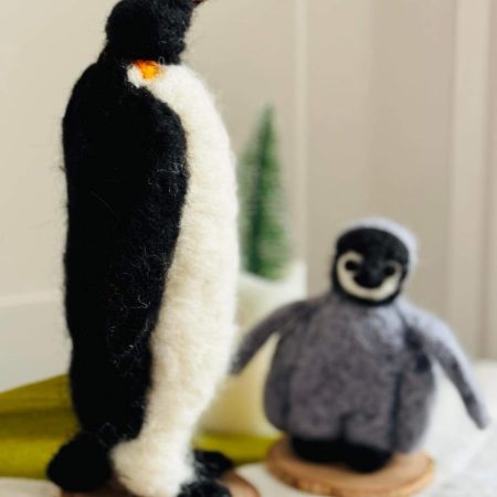 Needle felted Piper and Pickle