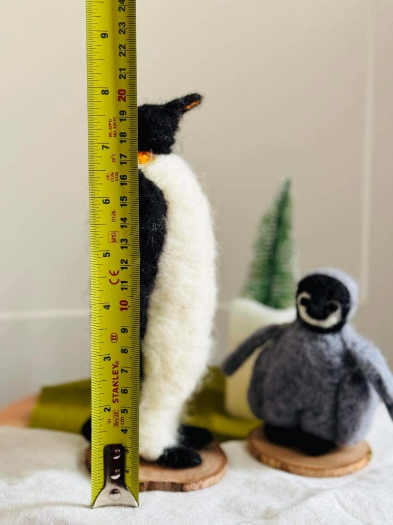 Needle felted Piper and Pickle