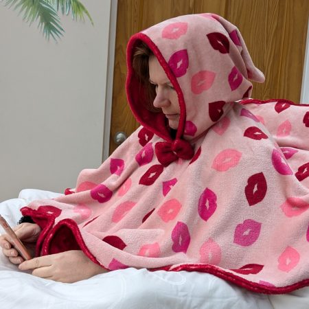 Handmade Pink Cuddle Fleece Bedtime Cosy