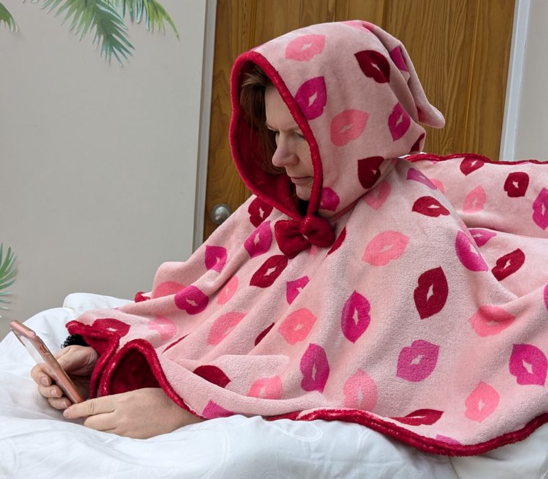 Handmade Pink Cuddle Fleece Bedtime Cosy