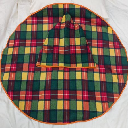 Handmade Multi Coloured Anti Pil Fleece Bedtime Cosy