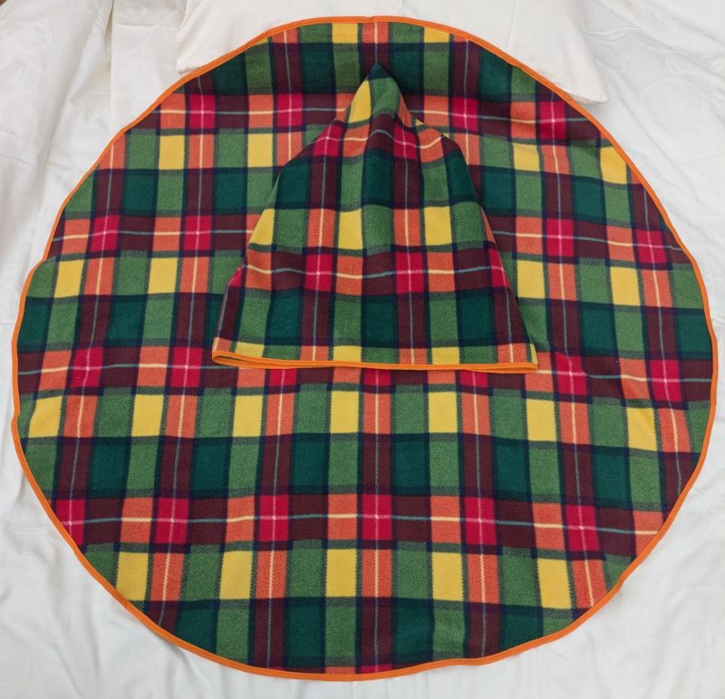 Handmade Multi Coloured Anti Pil Fleece Bedtime Cosy
