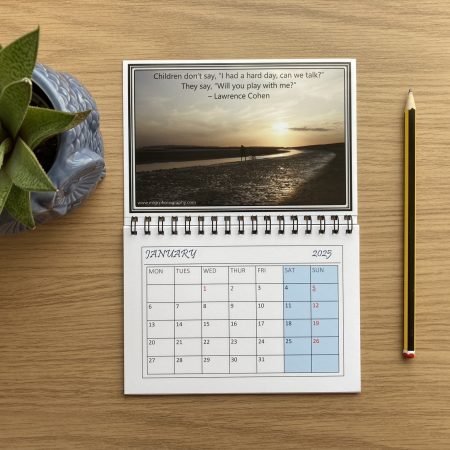 Personalised Magnetic Fridge Calendar 2026 | A6 & A5 Sizes Available