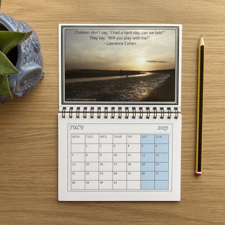 Personalised Magnetic Fridge Calendar 2026 | A6 & A5 Sizes Available