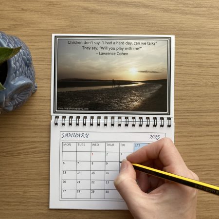 Personalised Magnetic Fridge Calendar 2026 | A6 & A5 Sizes Available