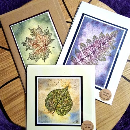 Set of 3 Leaf Cards