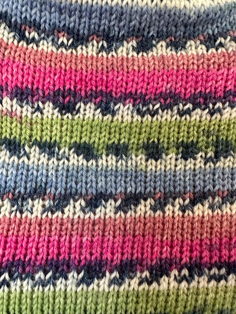 Hand crafted socks ( yarn design sunny) Four different size ranges available