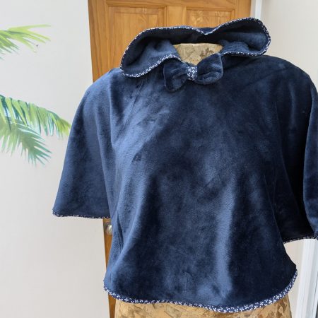 Handmade Navy Cuddle Fleece Bedtime Cosy
