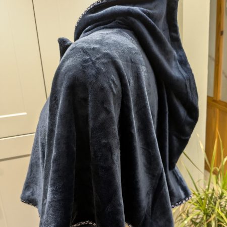 Handmade Navy Cuddle Fleece Bedtime Cosy
