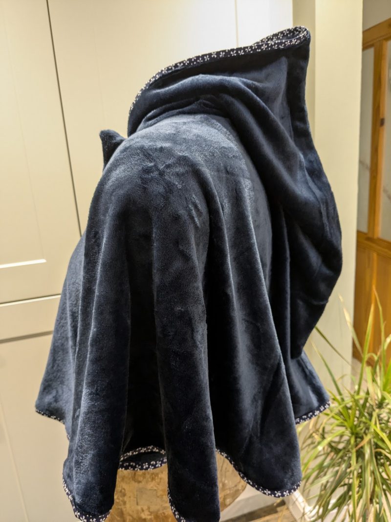 Handmade Navy Cuddle Fleece Bedtime Cosy