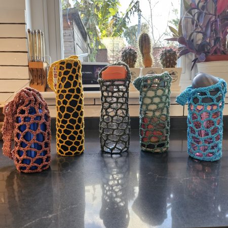 Water Bottle Holders - Fits various sizes - multiple colours.