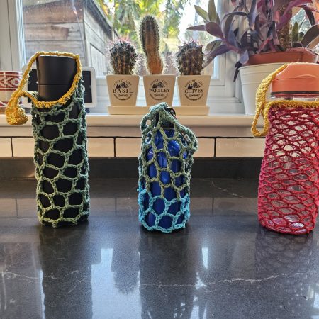 Water Bottle Holders - Fits various sizes - multiple colours.