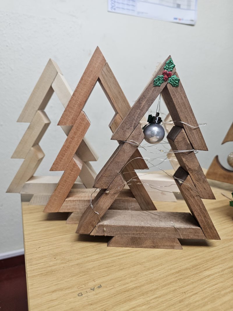 Wooden Christmas Tree, Rustic Christmas Decorations, Standing Christmas Decorations, Christmas Trees