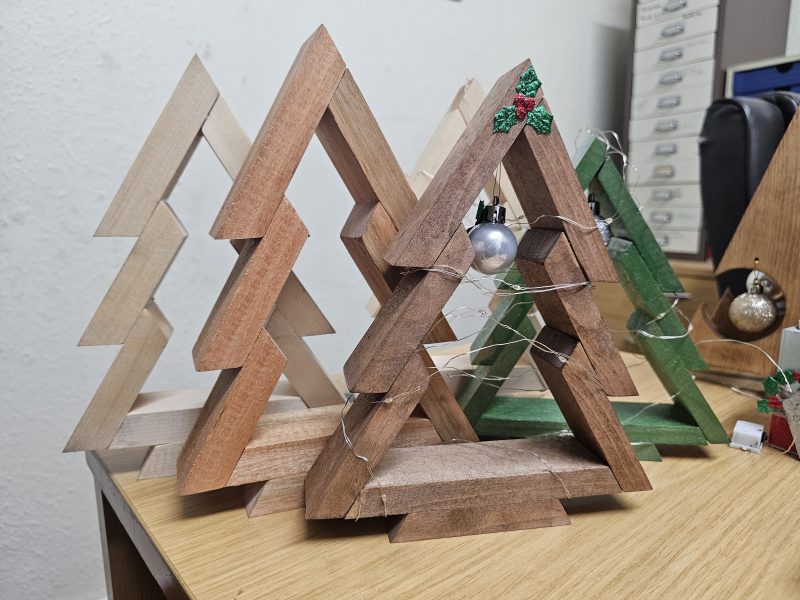 Wooden Christmas Tree, Rustic Christmas Decorations, Standing Christmas Decorations, Christmas Trees