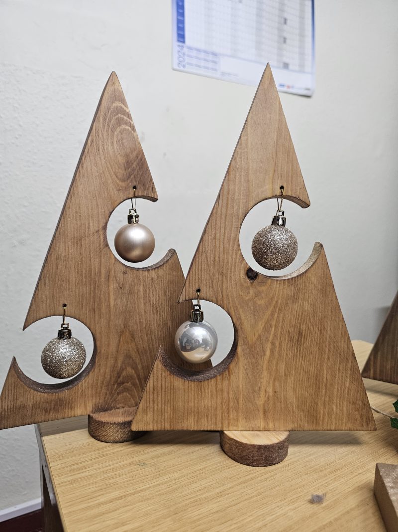 Wooden Christmas Tree, Rustic Christmas Decorations, Standing Christmas Decorations, Christmas Trees