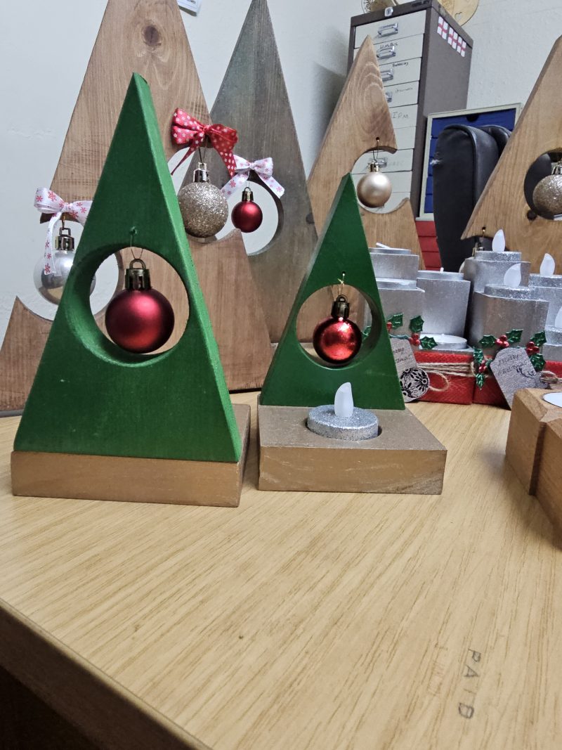 Wooden Christmas Tree, Rustic Christmas Decorations, Standing Christmas Decorations, Christmas Trees