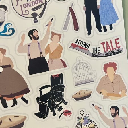 Sweeney Todd Musical Stickers