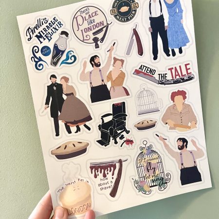 Sweeney Todd Musical Stickers