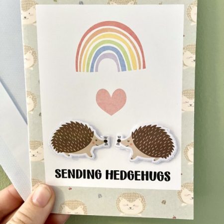 Sending Hedgehugs Card