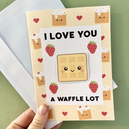 I Love You A Waffle Lot Card