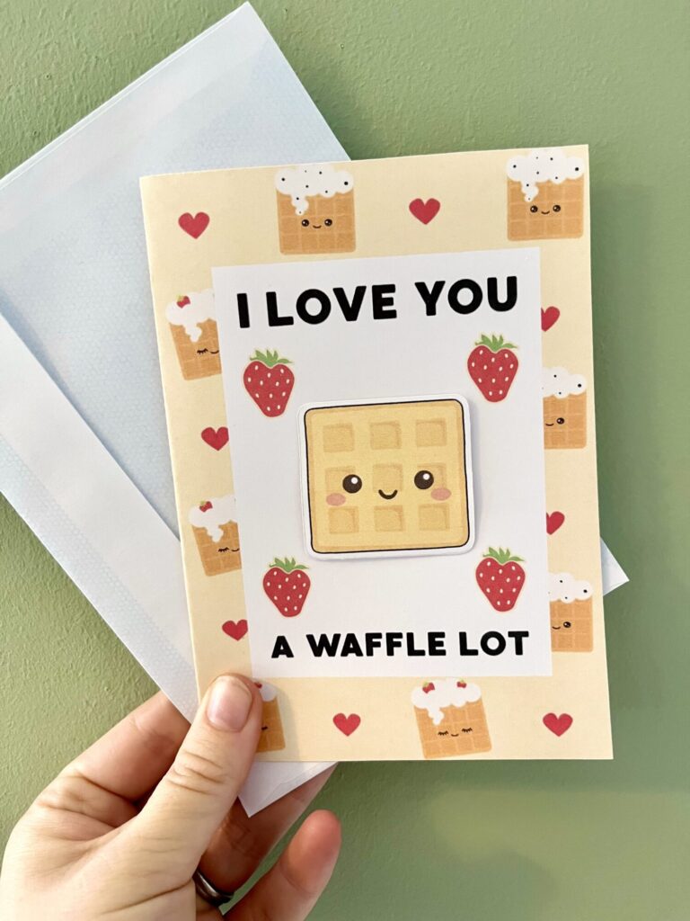I Love You A Waffle Lot Card