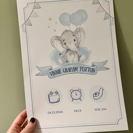New Baby Print