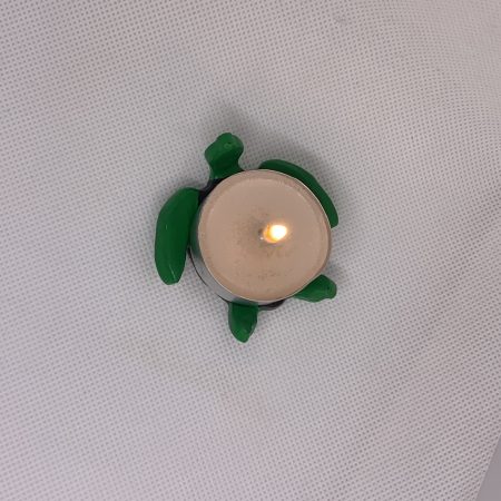 Cute little turtle tortoise tea light candle holder pot