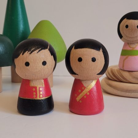 Chinese Peg Dolls