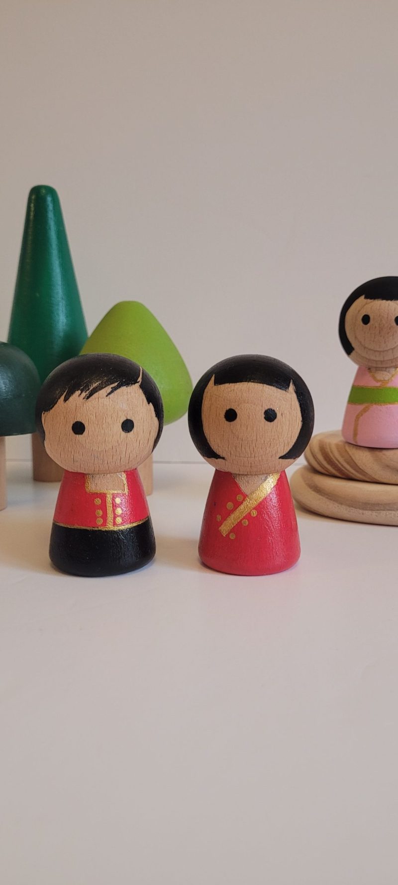 Chinese Peg Dolls