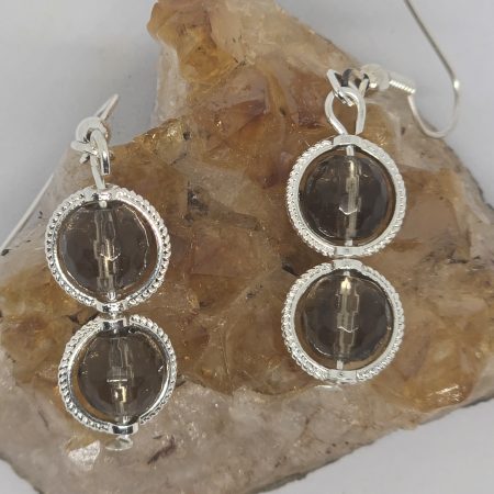 Smokey Quartz Earrings
