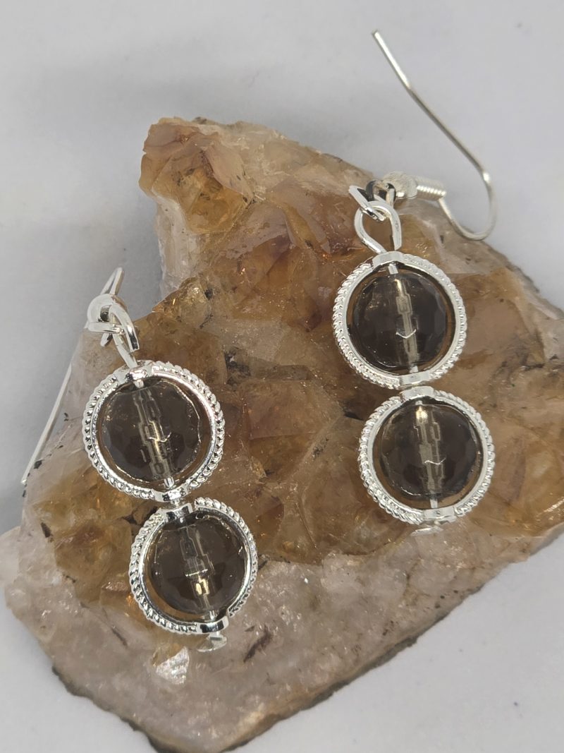 Smokey Quartz Earrings