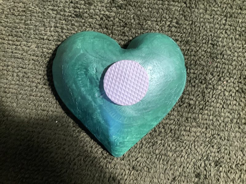 Clay lavender dish