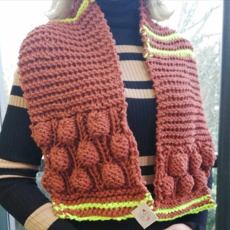Warm modern scarf