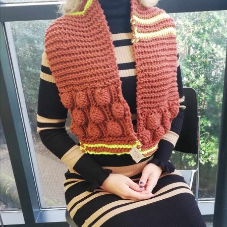 Warm modern scarf