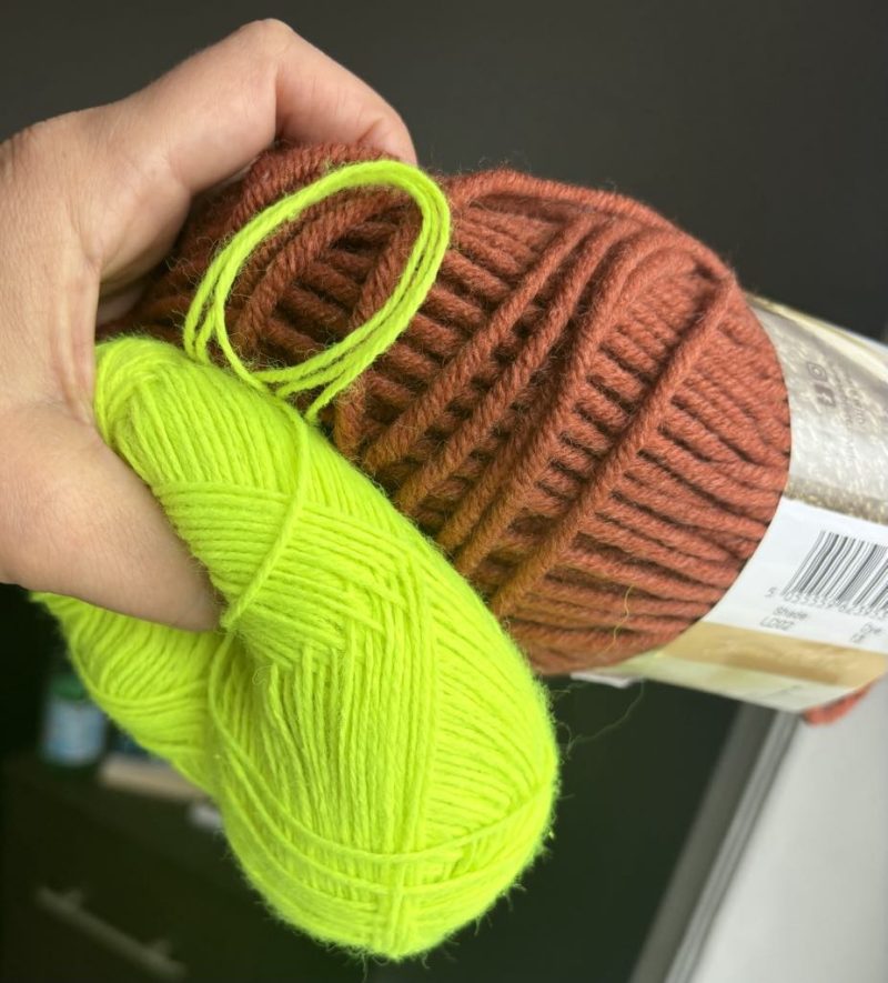 Warm modern scarf