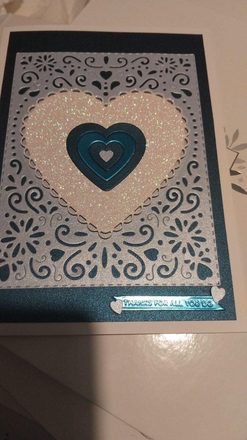 Thank you greeting card