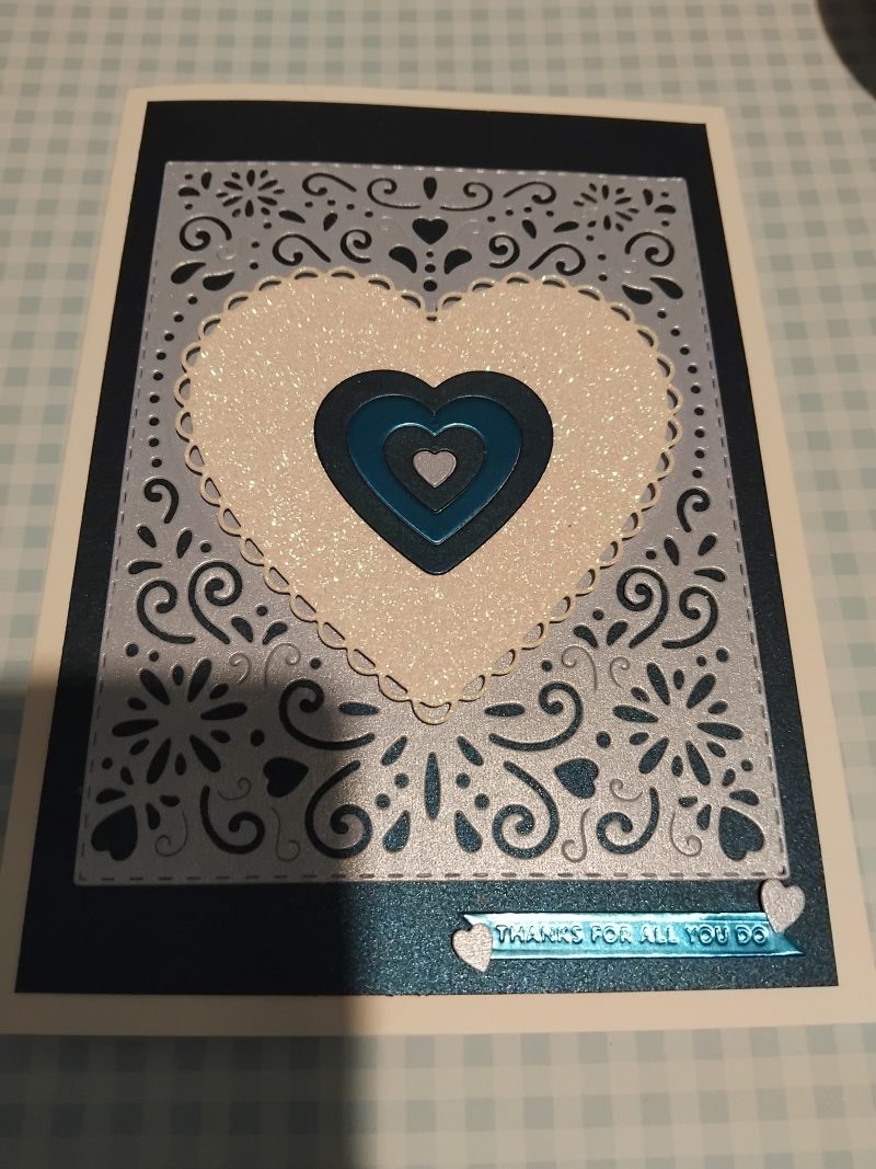 Thank you greeting card