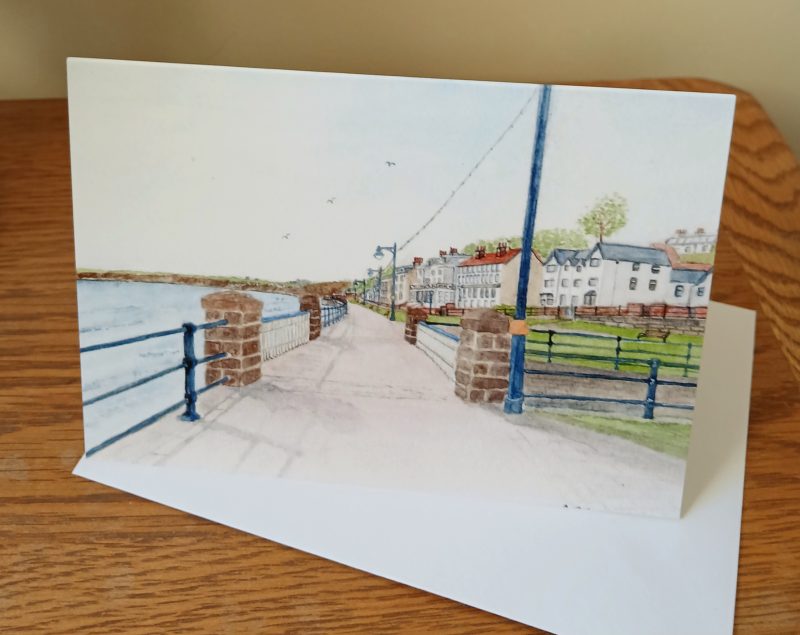 Filey, North Yorks, Yorkshire Coast Pack of 6 Greetings Cards printed from original watercolours.