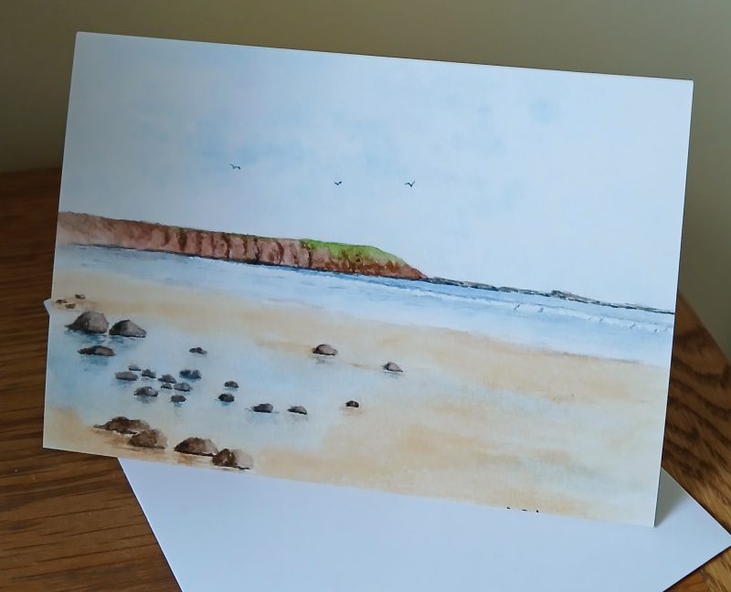 Yorkshire Coast Pack of 6 Greetings Cards from original watercolours.