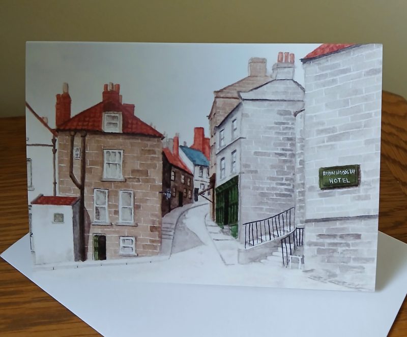Yorkshire Coast Pack of 6 Greetings Cards from original watercolours.