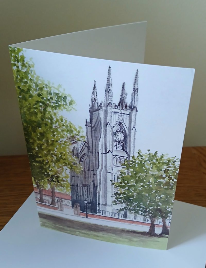 Yorkshire Landscape Pack of 6 Greetings Cards from original watercolours.