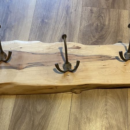 Live edge coat hanger - Image 2