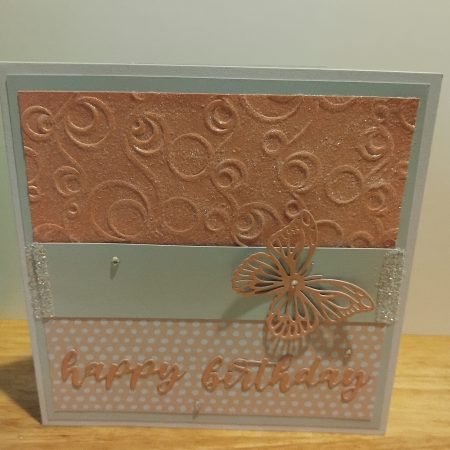 Butterfly greeting card