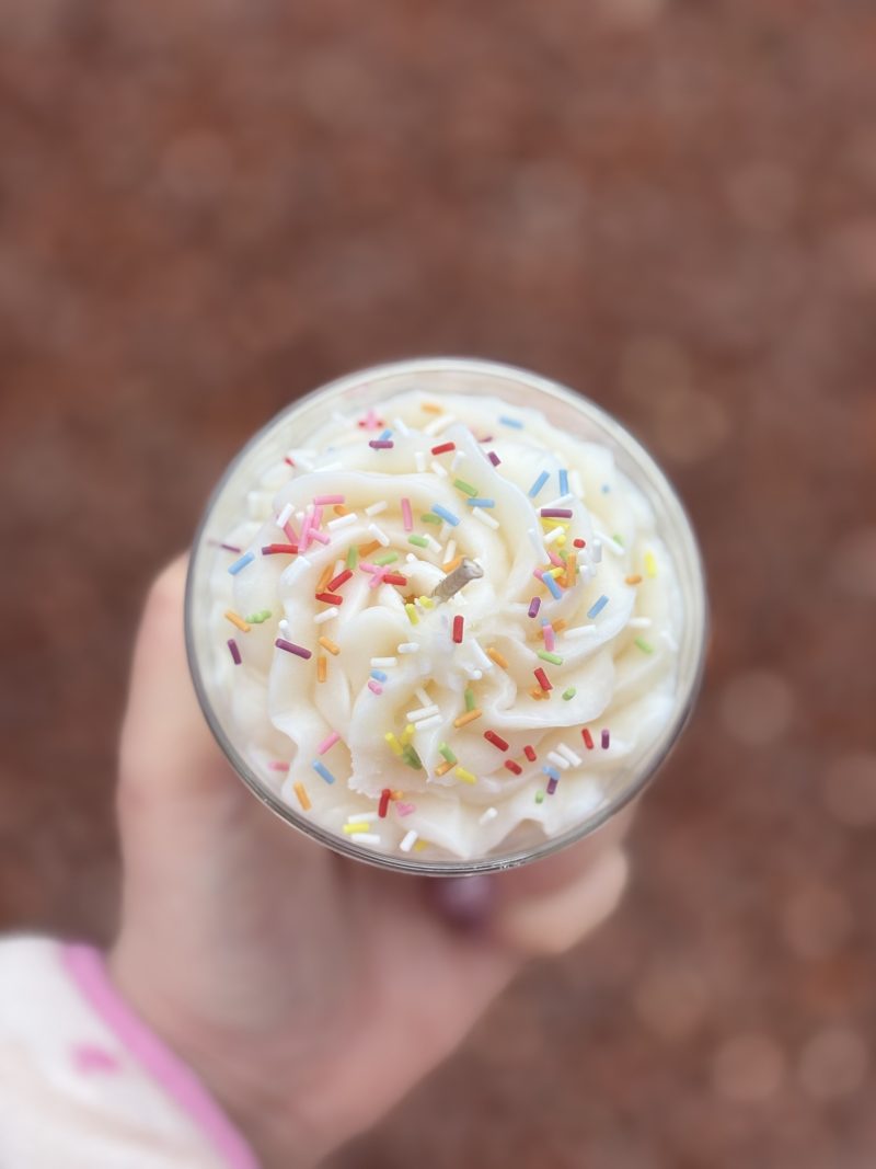 Birthday Sprinkle Candle