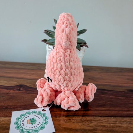 Squishy Squid Crochet Soft Toy, Available in Multiple Colours, Handmade Crochet Plushie