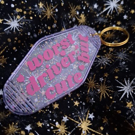 * Worst driver cute keyring *
