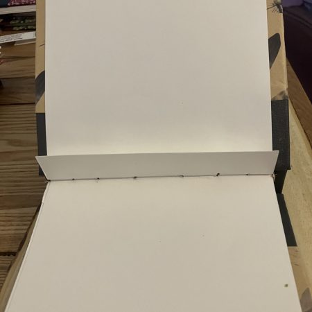 Handmade photo album.
